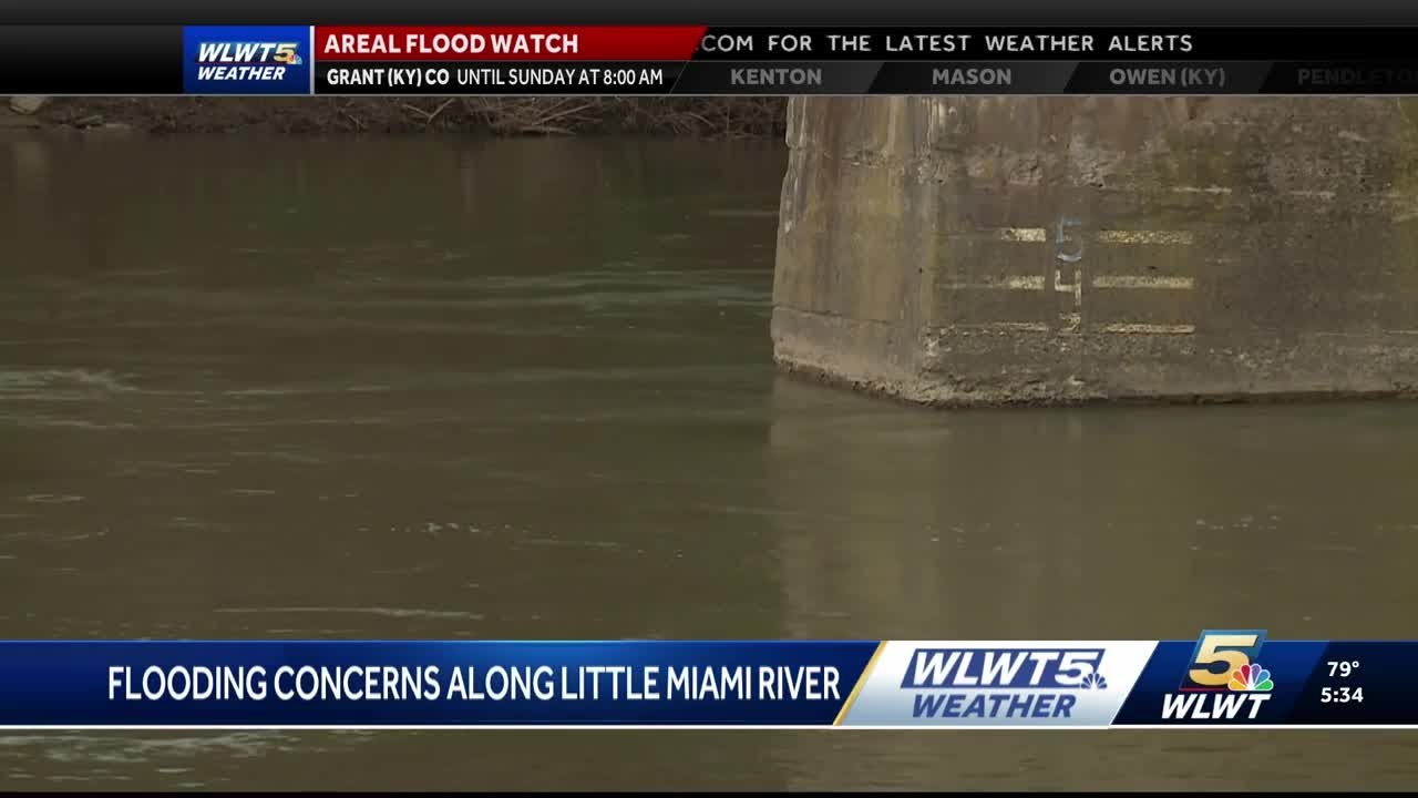 Heavy rain threat prompts flooding concerns along Little Miami River ...
