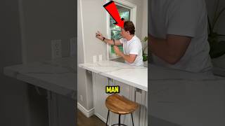 He Put a Light Bulb in the Wall… The Result Was Unbelievable 🔥💡#shortsfeed