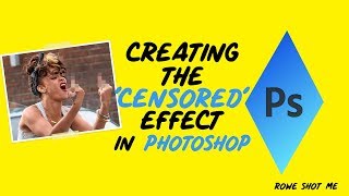 How to Censor a photo in Adobe Photoshop CC screenshot 5