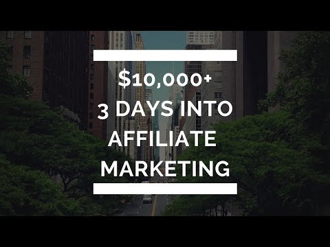 $10,000+ Profit In My First 3 Days Into Affiliate Marketing with PROOF! $10,000+ Profit In My First 3 Days Into Affiliate Marketing with PROOF!