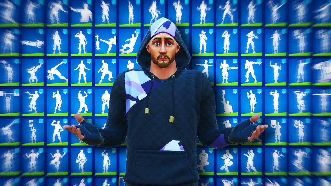 Fortnite 200 Dances Every 200 Vbucks Emote In Fortnite Youtube