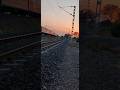 Konark Express and sunset that never settle down 😃
