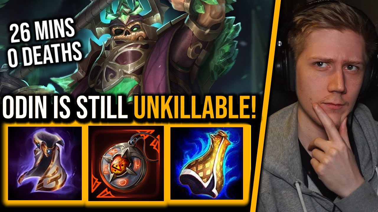 You Have To TRY TO DIE With This Odin Build... - YouTube