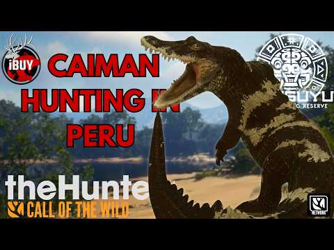 INSANE EARLY ACCESS Black Caiman Hunt! Piebald & Max Score?! | theHunter: Call of The Wild