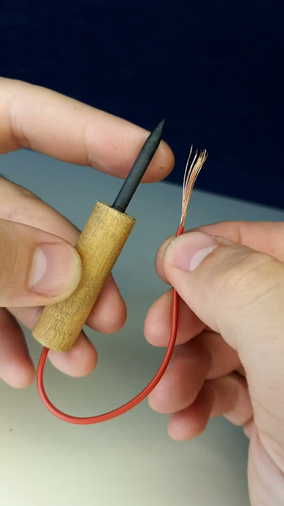 5000°C Mini Soldering Iron from Ordinary Batteries