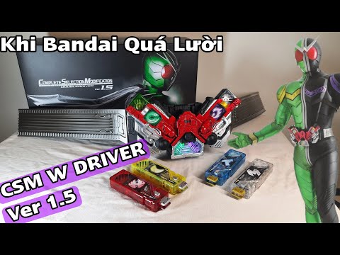 #1 Review CSM W Driver Ver 1.5: Sự Vắt Sữa Triệt Để Từ Bandai. Kamen Rider W - Thám tử thành phố Fuuto Mới Nhất 1 #1 Review CSM W Driver Ver 1.5: Sự Vắt Sữa Triệt Để Từ Bandai. Kamen Rider W – Thám tử thành phố Fuuto Mới Nhất