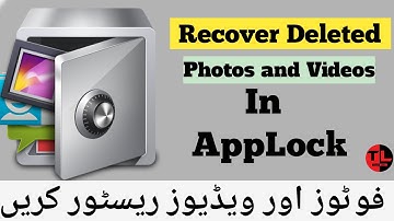 How to Recover Deleted Photos and Videos in Applock|2020|Tech Lite