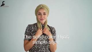 Muslim Striped Hijab