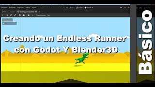 24 Creando Un Endless Runner con Godot y Blender3D agregando iluminación y solucionando problema de screenshot 5