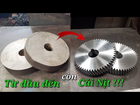 Video Gia Công Bánh Răng Xoắn Từ Đầu Đến Cuối !!! Trên Máy... - youtube