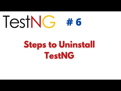 #TestNG - 6 | How to Uninstall TestNG in Eclipse | NATASA Tech