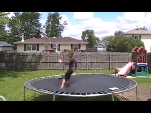 Blake, Natalie, and Skylars trampoline video