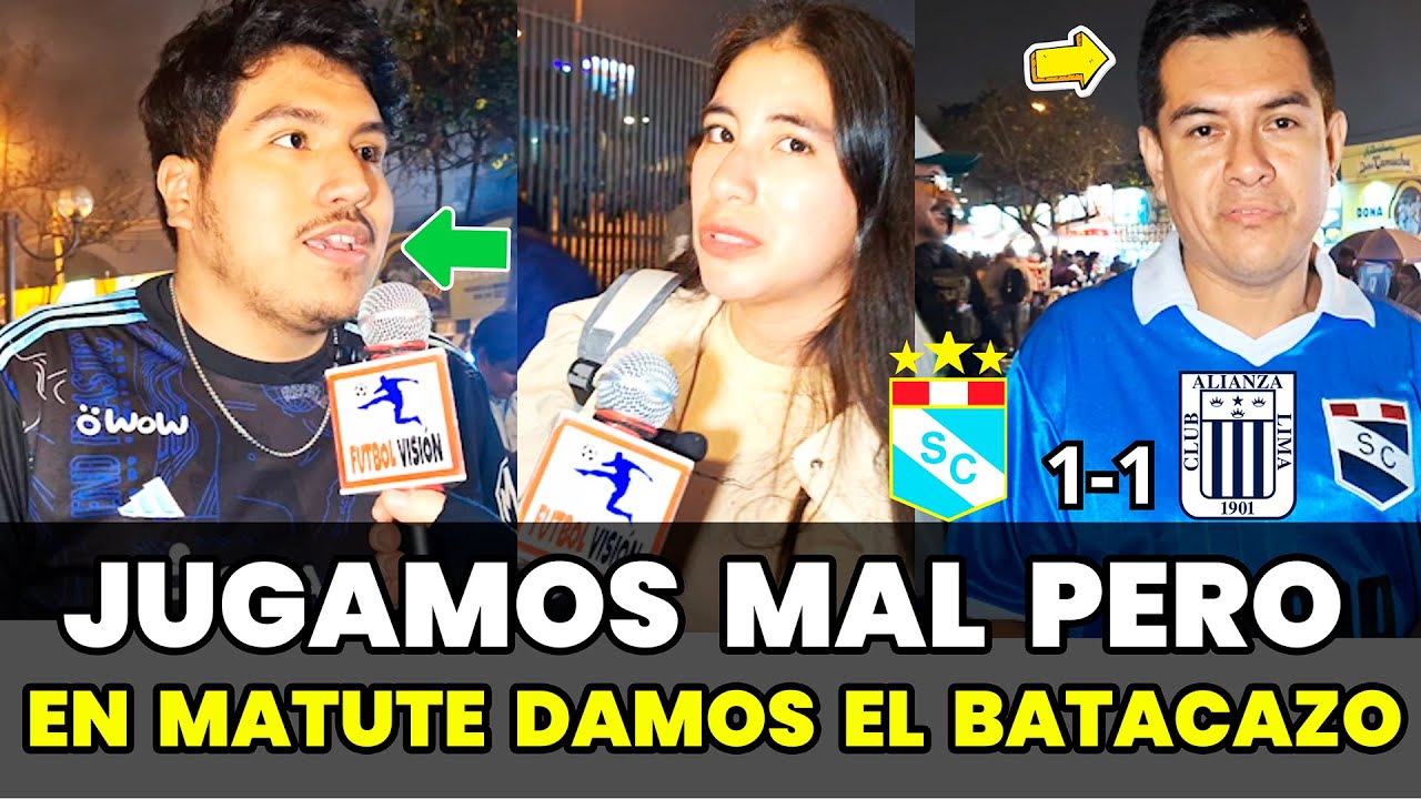 Hinchas de Sporting Cristal explotan por el amargo empate ante Alianza Lima (1-1) | Liga 1 2025