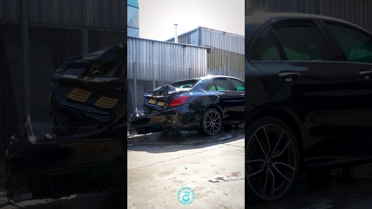 Stripping a 2019 C43 AMG 4MATIC+ — W205 in Pieces! #automobile#mercedes #mercedesparts  #luxurycar