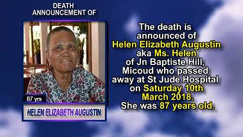 Helen Elizabeth Augustin  short