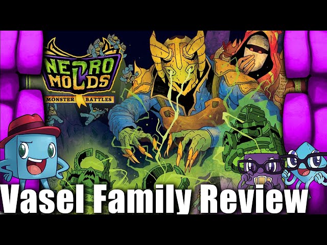 Vasel Family Reviews: Necromolds: Monster Battles - YouTube