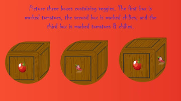 Can you solve the box label puzzle!