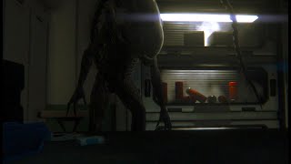 Don't try to run in nightmare mode ( Alien Isolation - Close Calls )