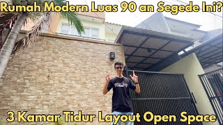 Rumah Luas 98 Meter Dibikin 3 Kamar Tidur Dengan Bukaan Maksimal, Kok Bisa? Rumah Minimalis 2 Lantai