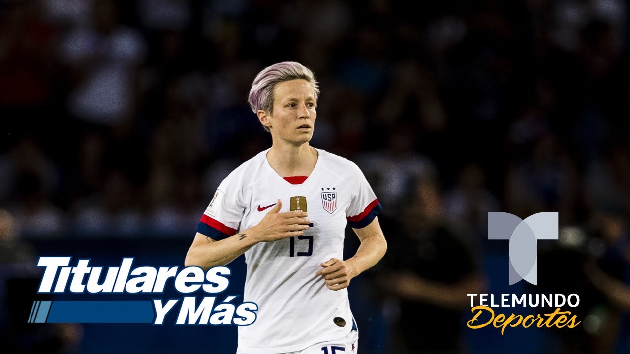 La estadounidense Megan Rapinoe deslumbra en el Mundial Femenino | Telemundo Deportes - YouTube