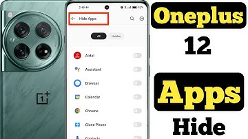 How to hide apps on Oneplus 12 || Oneplus 12 me app kaise hide kare ||