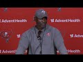 Todd Bowles Gives Update on Luke Goedeke | Press Conference | Tampa Bay Buccaneers