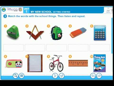 Video Tiếng Anh 6 Tập 1 - Unit 1 : My New School - Getting... - YouTube
