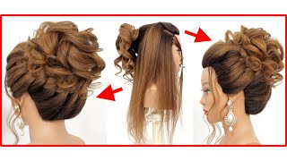 New Hairstyle For Long Hair | Romantic Soft Updo screenshot 1