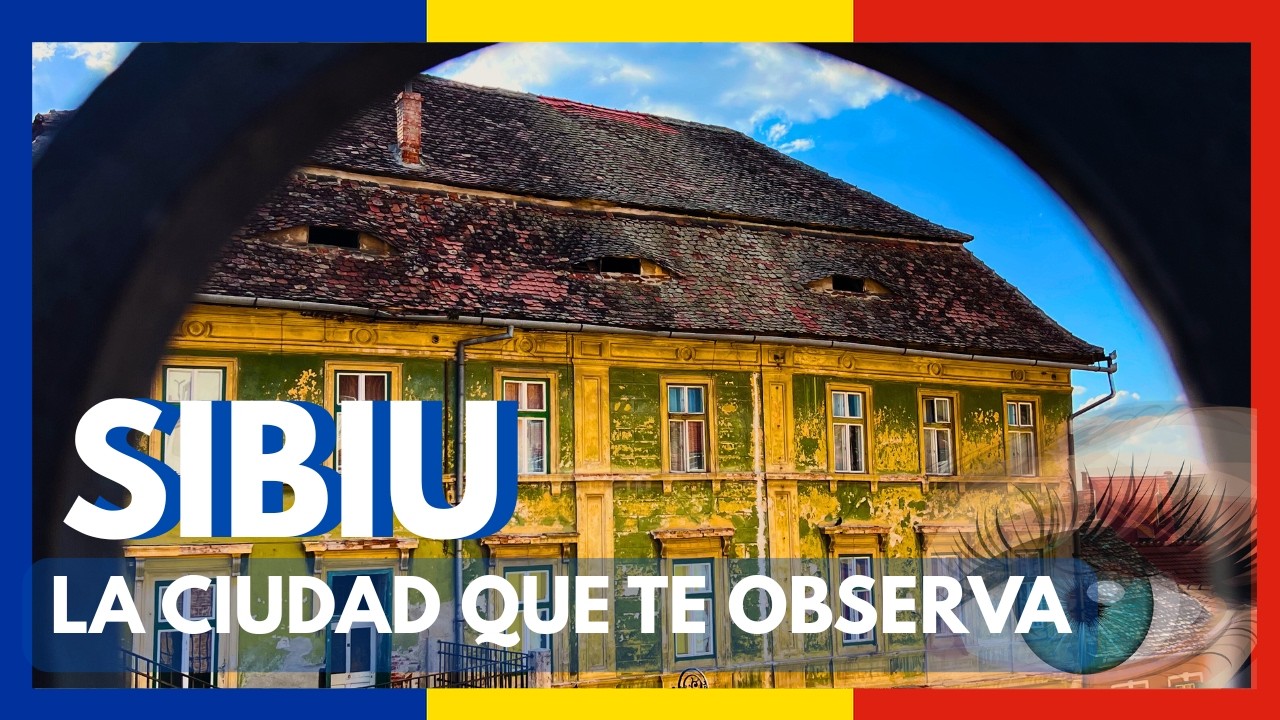 SIBIU 🇷🇴 tiene ojos😳 | Qué ver y por qué te enamora