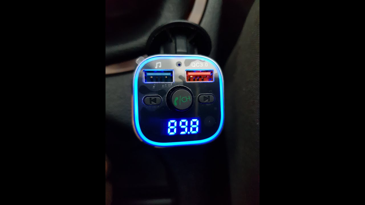 Transmisor Fm Bluetooth Para Coche Manos Libres Lencent 2021