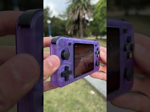 Play retro games anywhere #r36s #gaming #nintendo #playstation #mario #supermario #gameboy #shorts