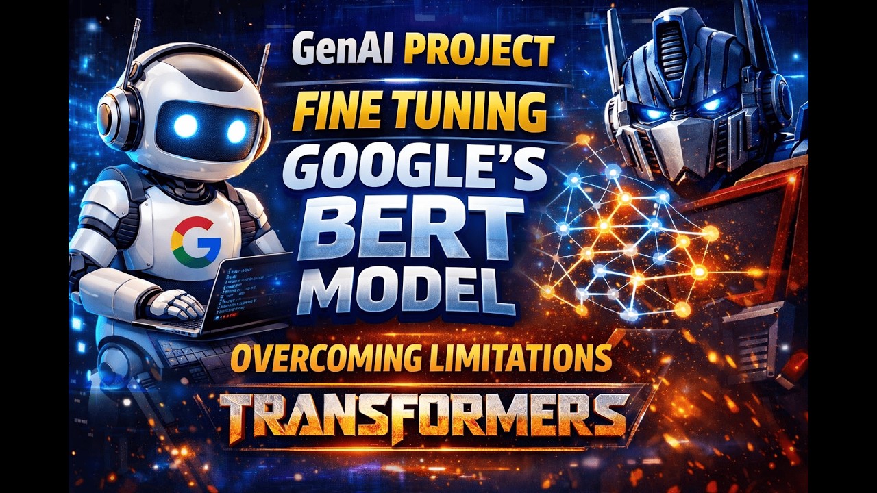 GenAI Project | Fine tuning Google's BERT model | Overcoming Limitations | Transformers