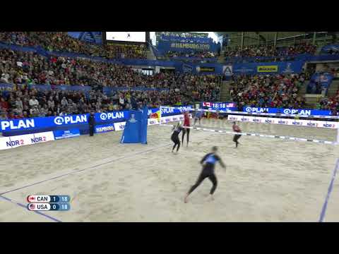 متعه الكره الطائره الشاطئيه