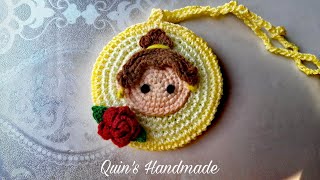 Hướng dẫn móc túi đựng tỏi Người đẹp cho bé phần 2/3 |Crochet bag for baby| Quin's Handmade