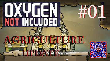 Oxygen Not Included Agricultural Gameplay :: Founding A colony - #01
