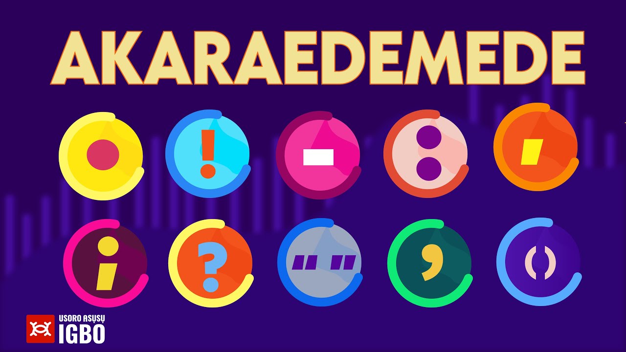 10 Punctuation Marks In Igbo | Punctuation Igbo Grammar | No subtitle