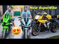 Finally new superbike ke lie delhi pouch gaye  aamir bhai se mil gaye  bmw vs zx10r