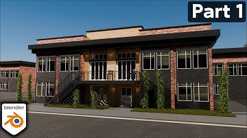 Part 1: Creating an Industrial Building in Blender 🏙️ (Tutorial Series)