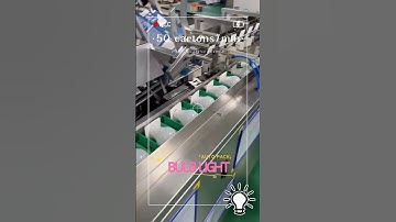 Part II Lamp Light lining auto feeder cartoning machine #cartonpackingmachinery