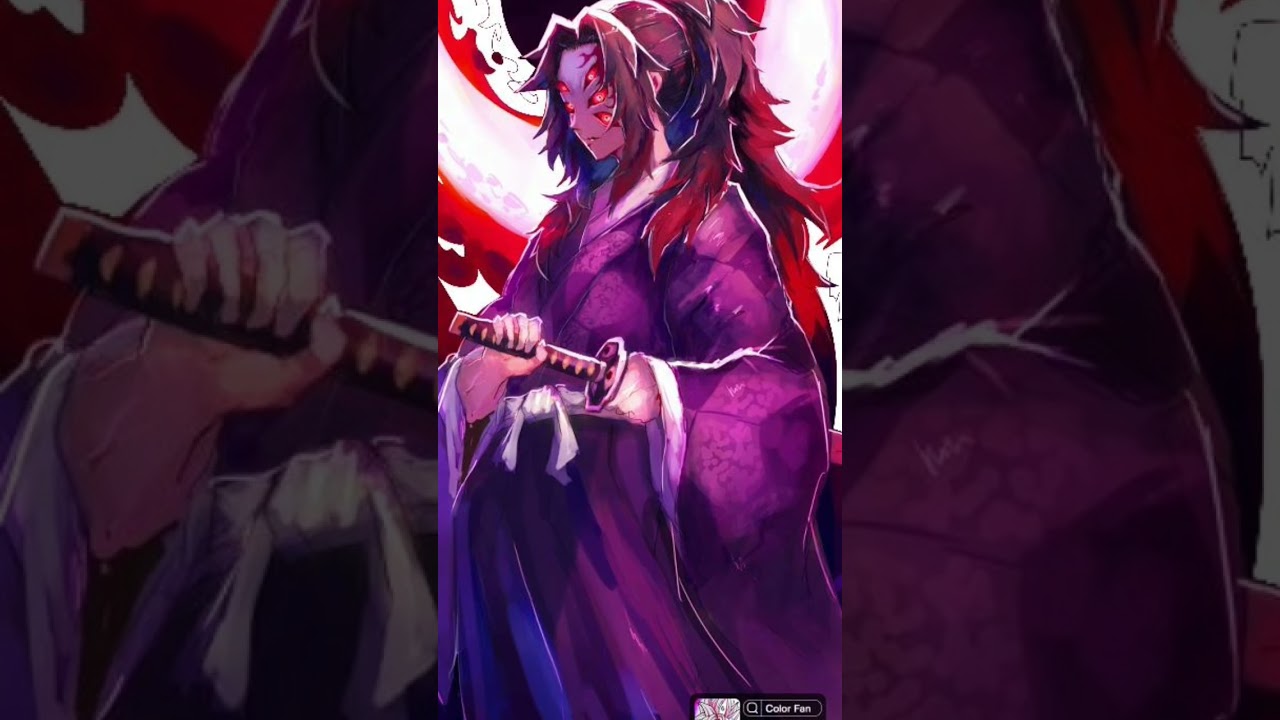 coloring in color fan 