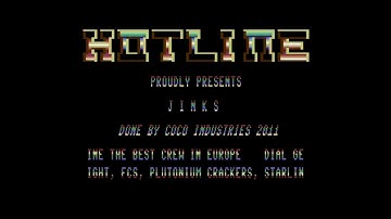 Hotline [HTL] intro - Jinks C64