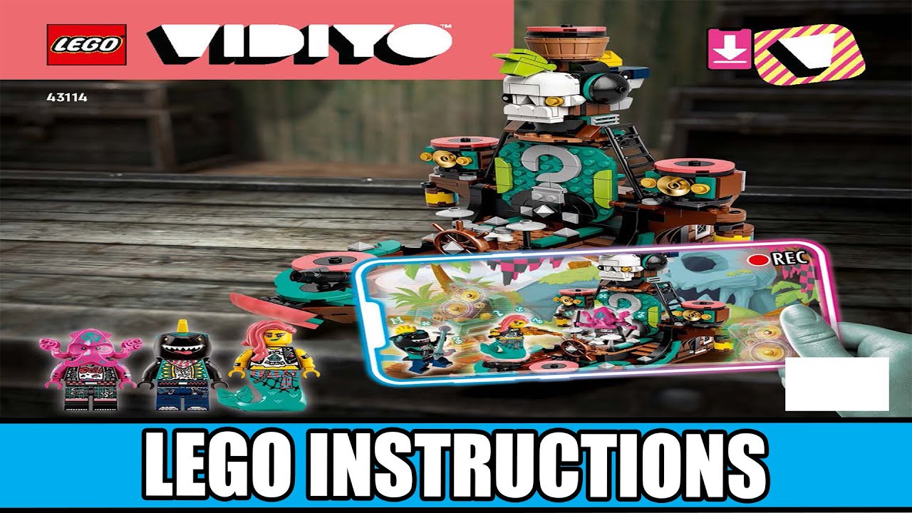 Punk Pirate Ship LEGO instructions