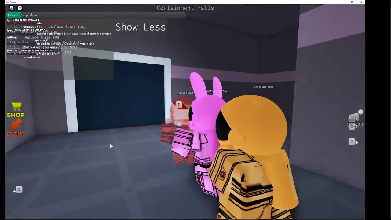 Testing Out The Roblox Imposter Game And Assassins On Sony Laptop OBS 