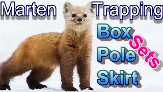 Marten Trapping Methods Fully Explained Sets Focus on Trapping