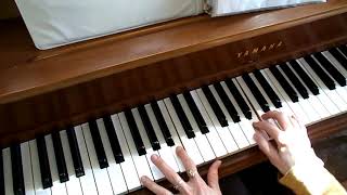 Video thumbnail of "Smoky Mountain Rain - Piano  5-18-20"