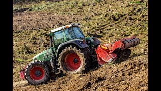 Fendt 926 Vario mit Seppi Starsoil Forstfräse