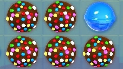 Candy Crush | 16 Color Bombs! | Level 1055