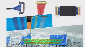 Lắp ráp cáp Nhà máy tùy chỉnh LVDS Cáp EDP Cabel Lắp ráp Cáp phẳng 20Pin LVDS cho màn hình LCD