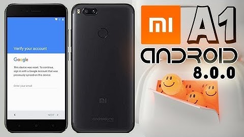 Bypass Lock Frp Xiaomi Mi A1 Skip Google Account Android 8.0.0
