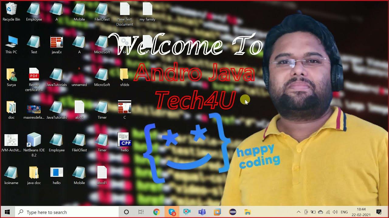 #70 Input Output Stream | IO In Java | File Handling In java | Java ...
